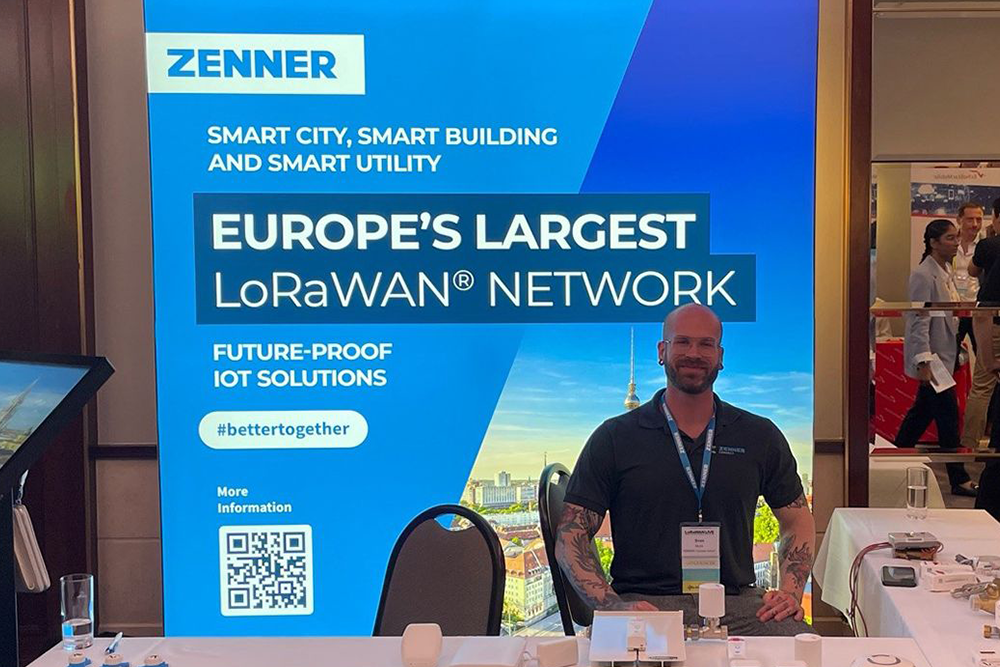 ZENNER at the Marketplace at the LoRaWAN Live Event 2024